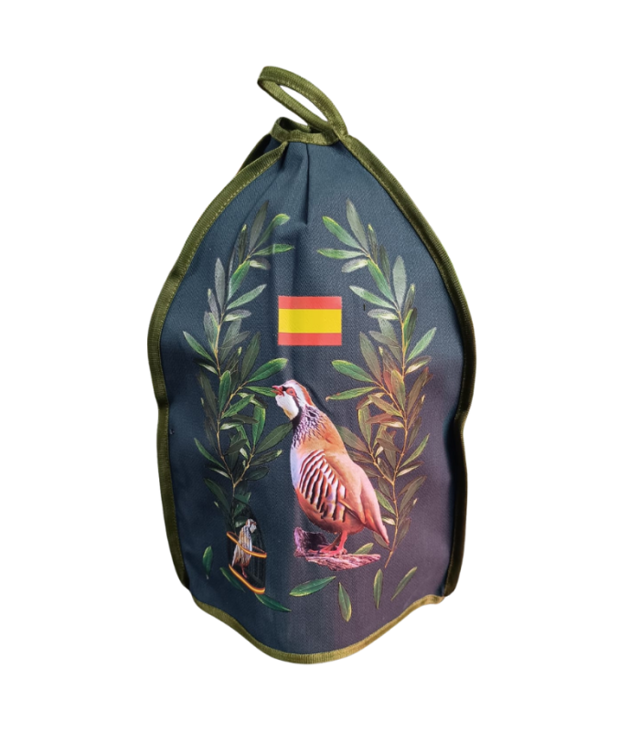 funda jaula perdiz dibujo perdiz olivo