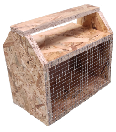 transportin madera 1 pajarillo