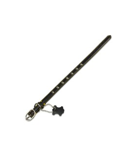 collar piel basico negro 15x30 17397