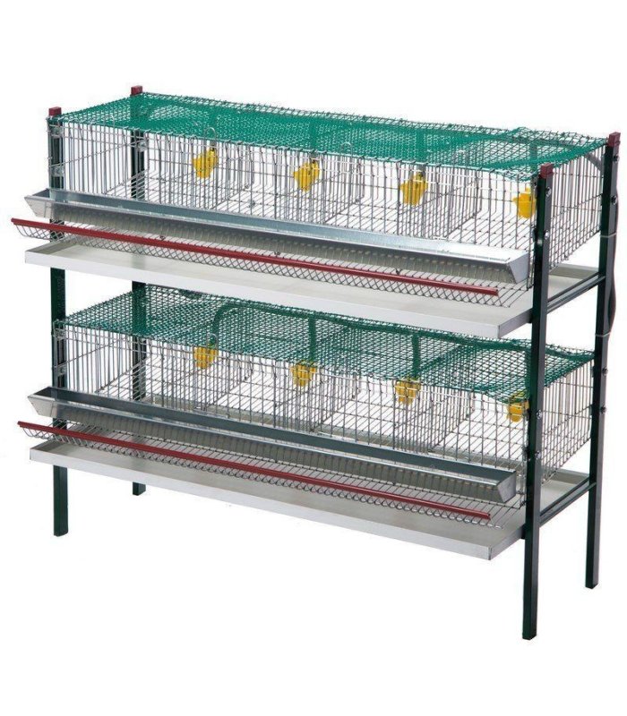 70866 jaula codornices 2 pisos cop