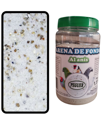peguer arena grit blanca anis bote 15 kg