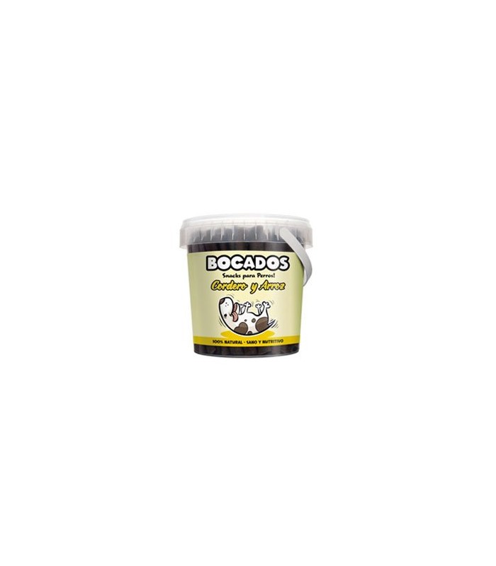 snack bocados cordero y arroz 800 gr