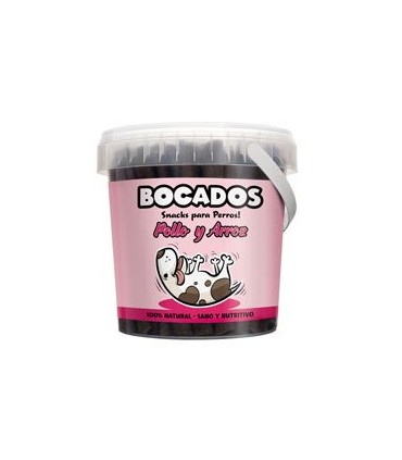 snack bocados pollo y arroz 800 gr