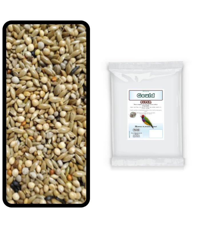 peguer mixtura exoticos gould super bolsa 1 kg