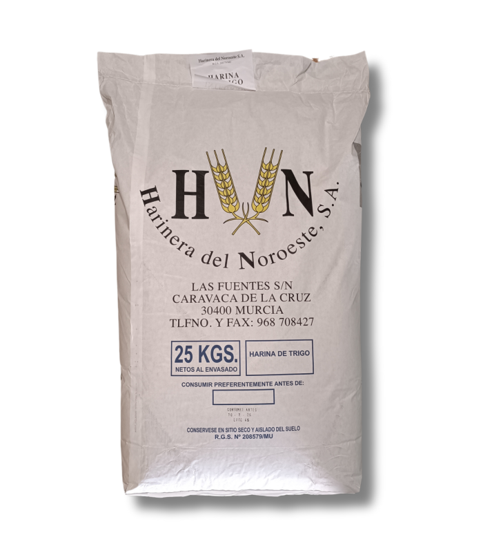 harina de trigo integral 25 kg