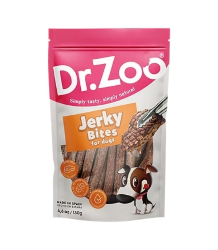 snack dr zoo jerkys barritas 130 gr