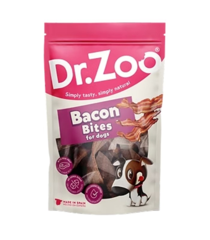 snack dr zoo bacon tiras 130 gr