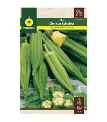 m 41249 sobre semilla okra 8 gr