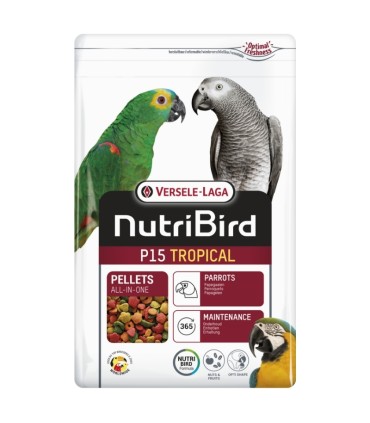 nutribird p 15 tropical mantenimiento 1 kg