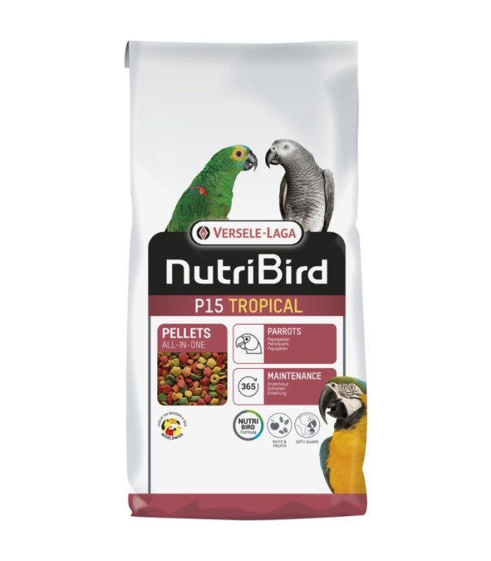 nutribird p 15 tropical mantenimiento 10 kg