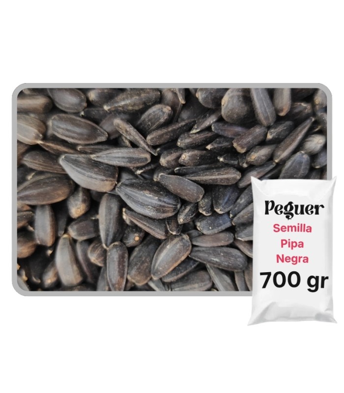 pipas negras bolsa 700 gr