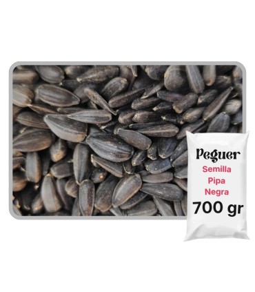 pipas negras bolsa 700 gr
