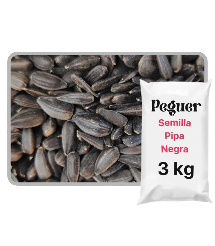 pipas negras bolsa 4 kg