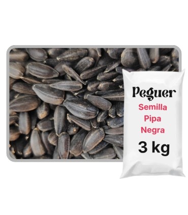 pipas negras bolsa 4 kg