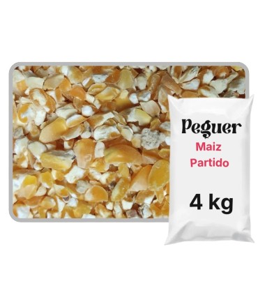 Maiz Partido para Gallinas y Aves 4 kg | Maximo Ahorro