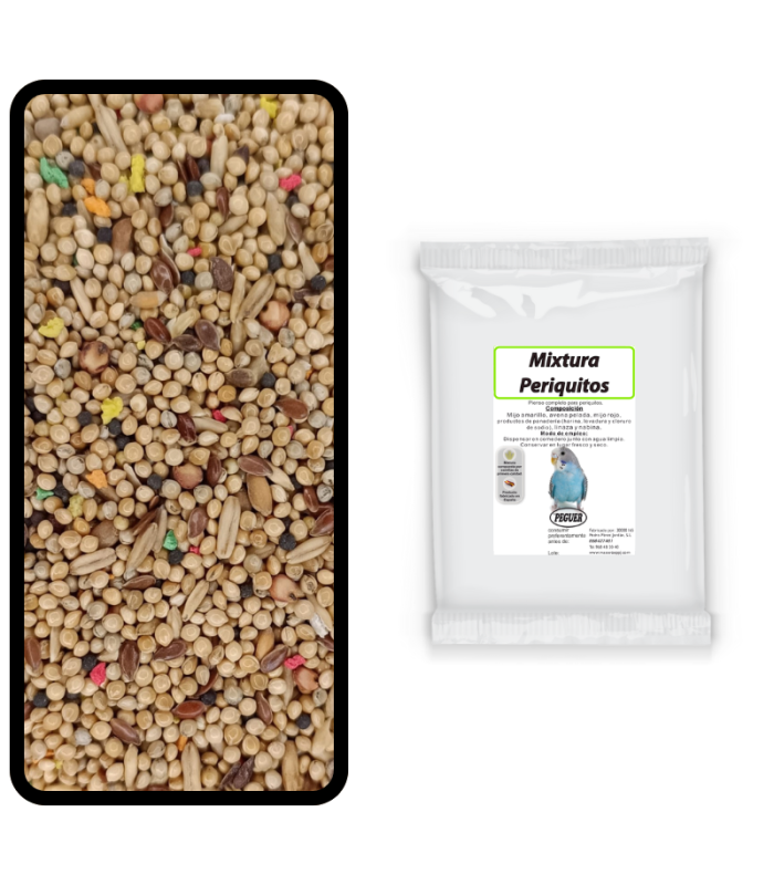 peguer mixtura periquitos bolsa 1 kg