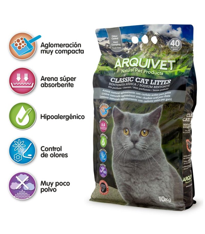 arena aglomerante carbon activo 5 kg 4074