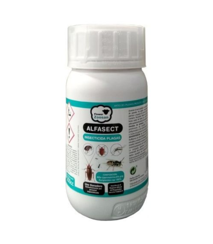 insecticida plagas alfasect 250 cc