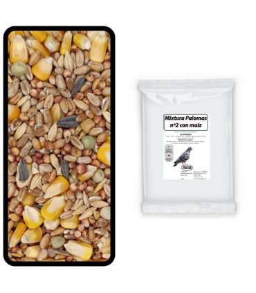 peguer mixtpalomas n2 con maiz bolsa 4 kg