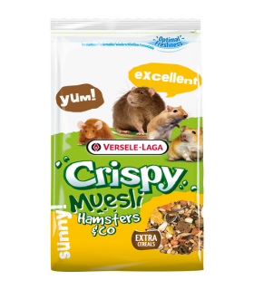 hamster crispy muesli 1 kg vlaga