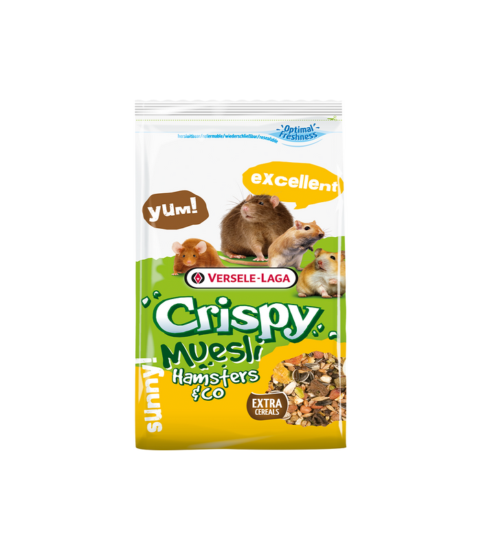 hamster crispy muesli 1 kg vlaga
