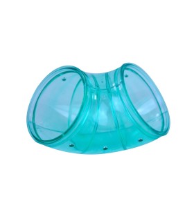 p 52660 tunel hamster acodado 12 cm
