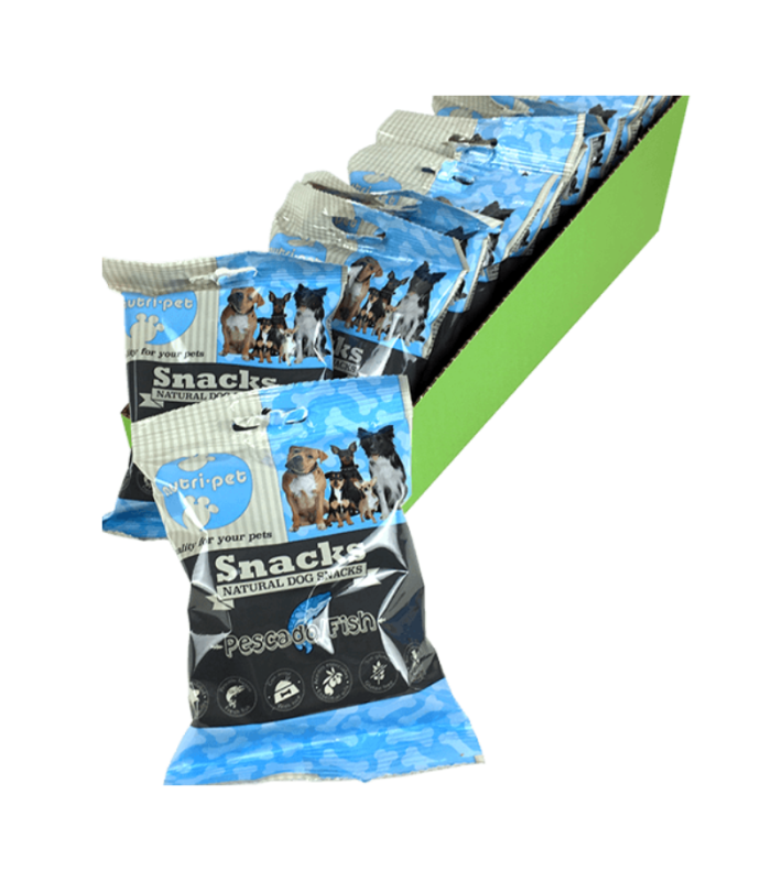 snacks natural pescado 100 gr