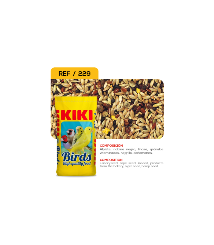 canarios sin avena kiki 25 kg 229