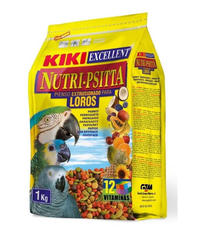 kiki nutri psitta loros 1kg4103